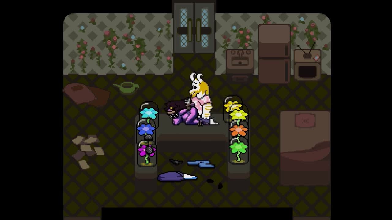 Deltarune Asgore Dreemurr Age Difference Pixel Animation Lewd Ninja