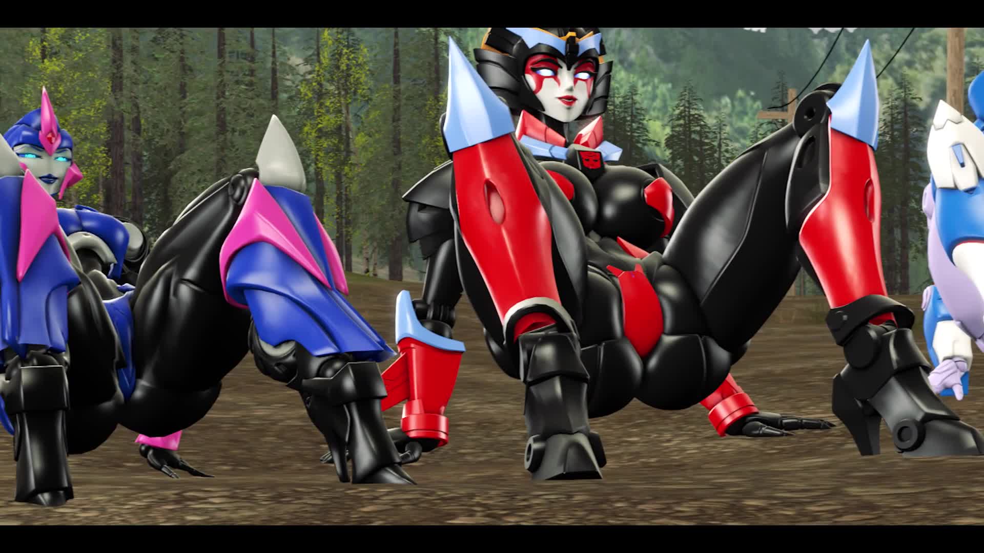 Transformers Arcee 3girls1boy 3d - Lewd.ninja