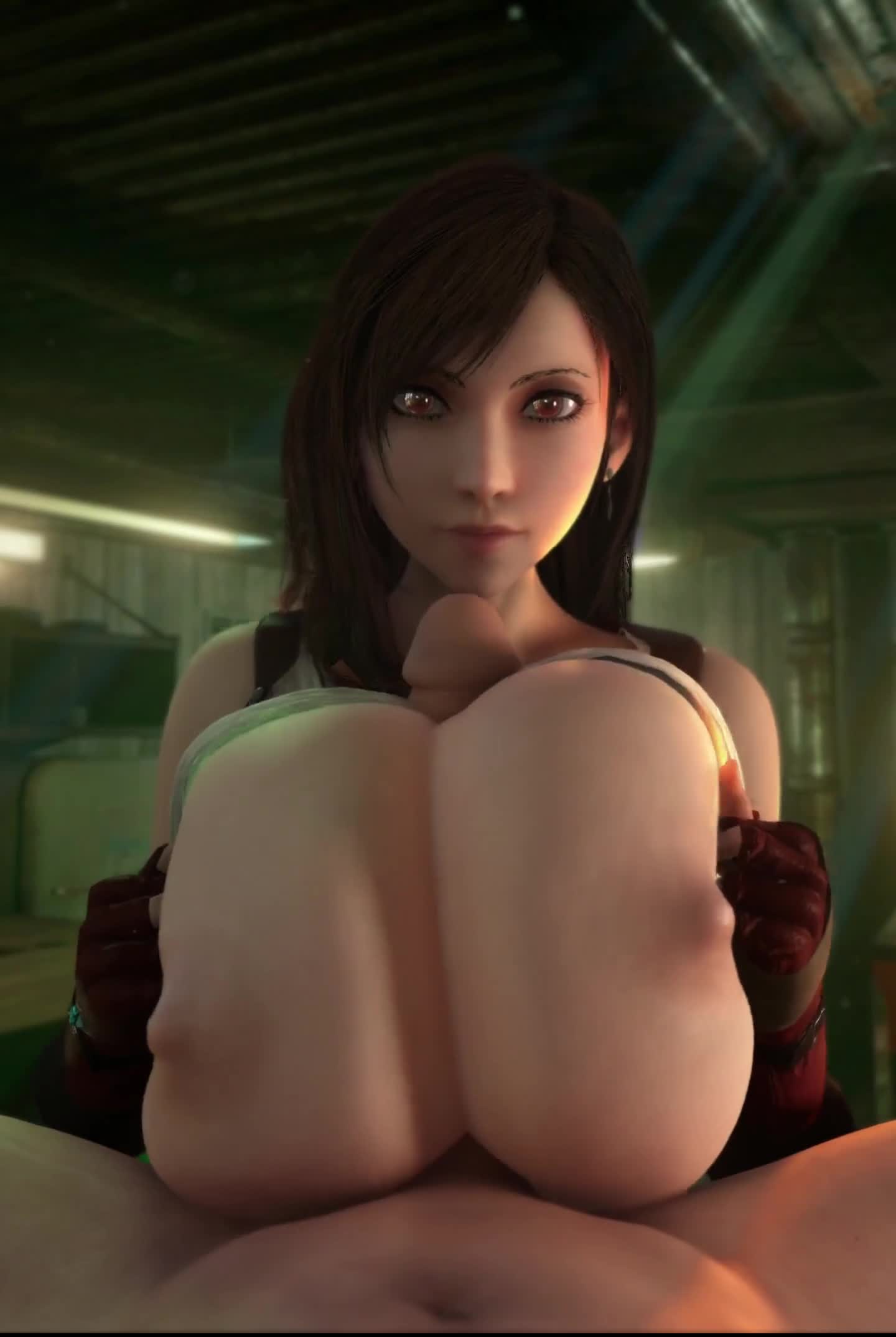 Tifa lockheart wall gifdoozer