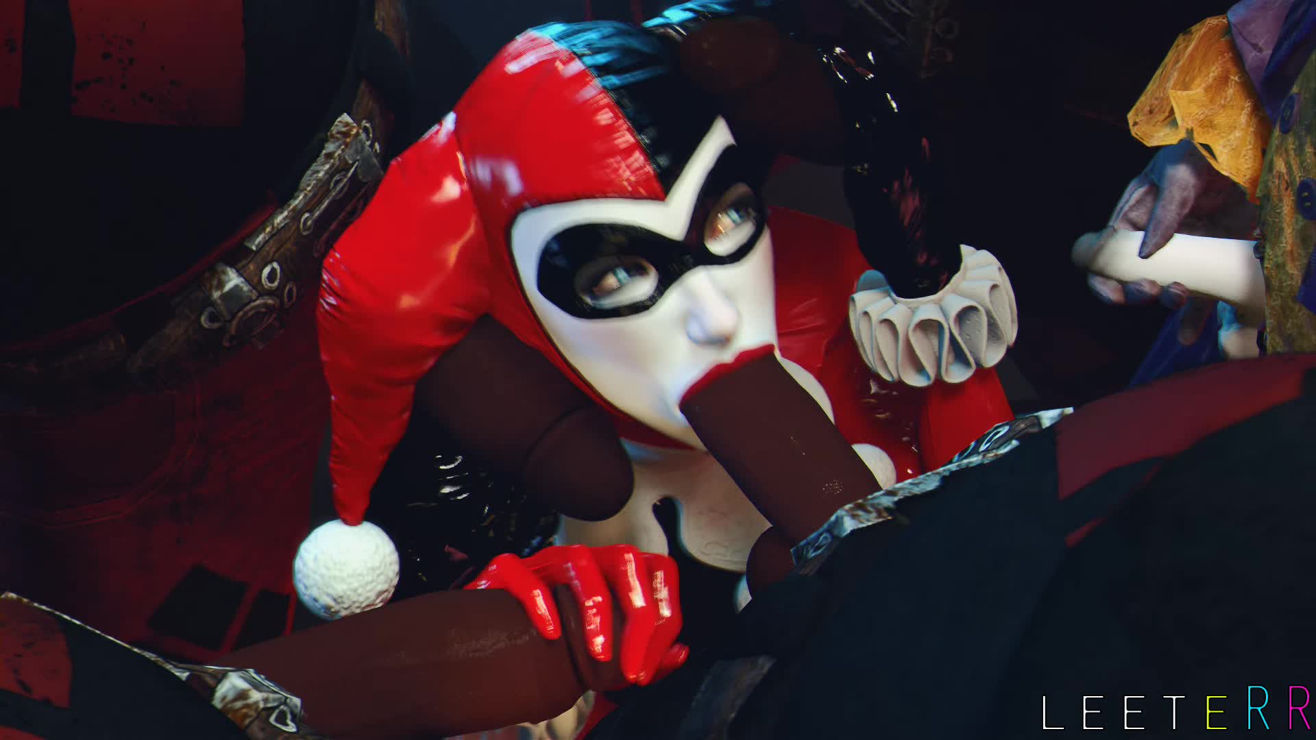 Sexy harley quinn animated