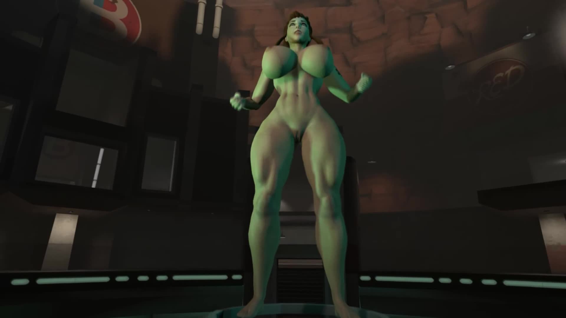 Overwatch Brigitte Breast Expansion 3d - Lewd.ninja