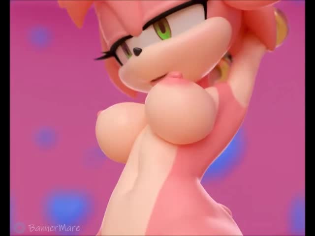 Sonic (series) Amy Rose Animation 3d - Lewd.ninja