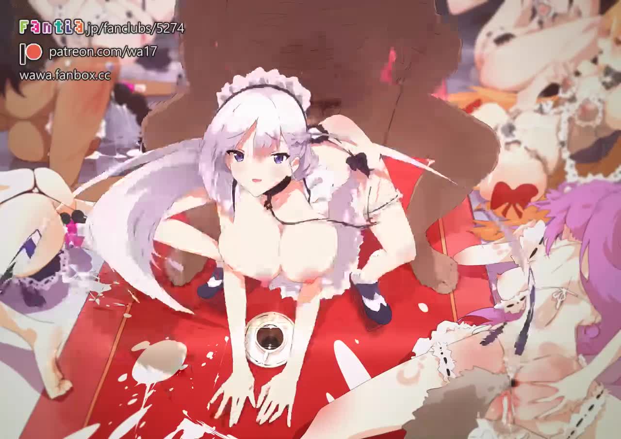 Azur Lane Belfast (azur Lane) Dark-skinned Male Animated - Lewd.ninja