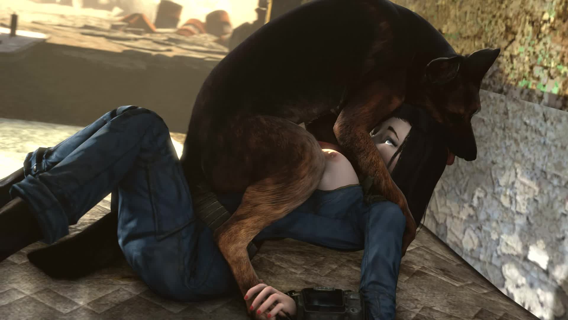 Fallout 4 dog porn фото 16