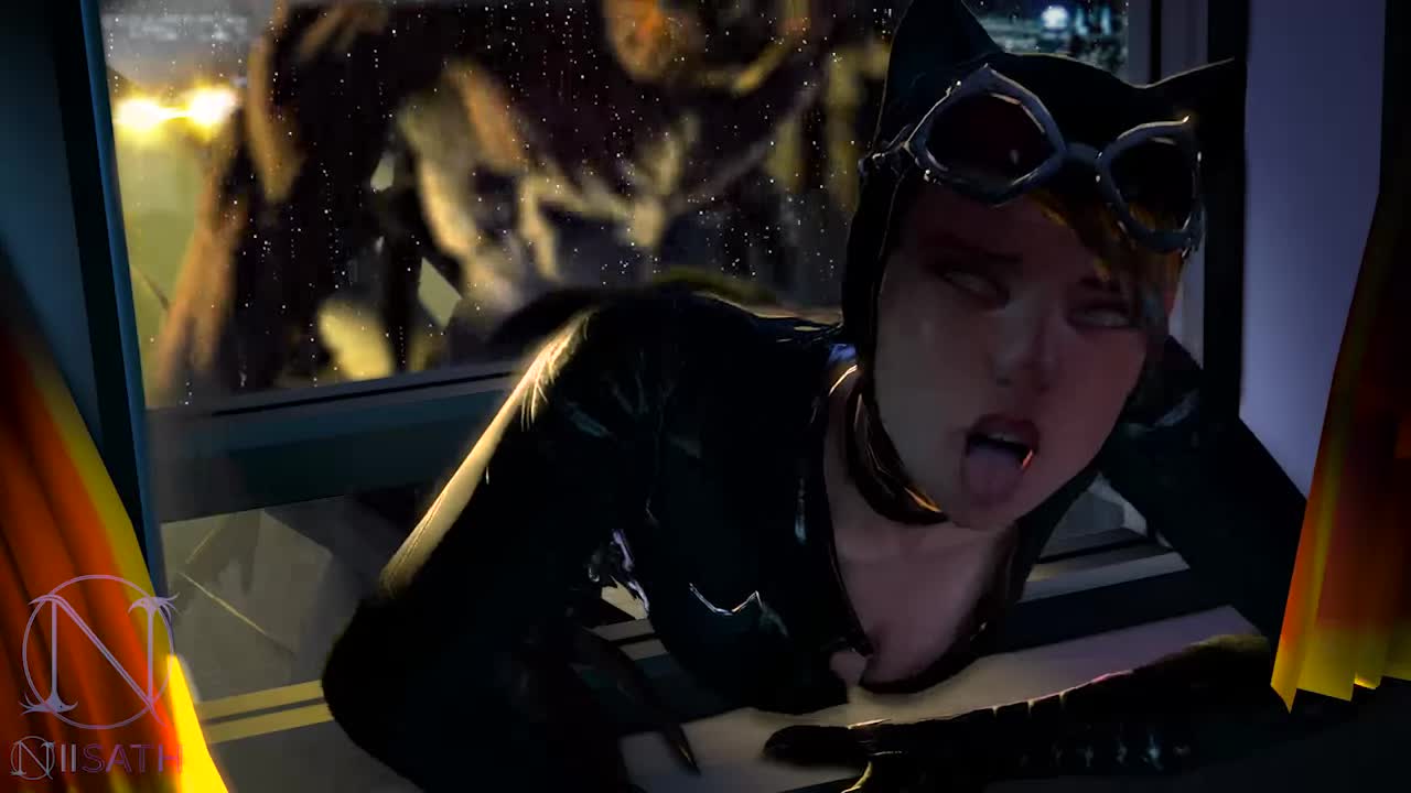 Batman: Arkham Knight Catwoman 1boy 3d - Lewd.ninja