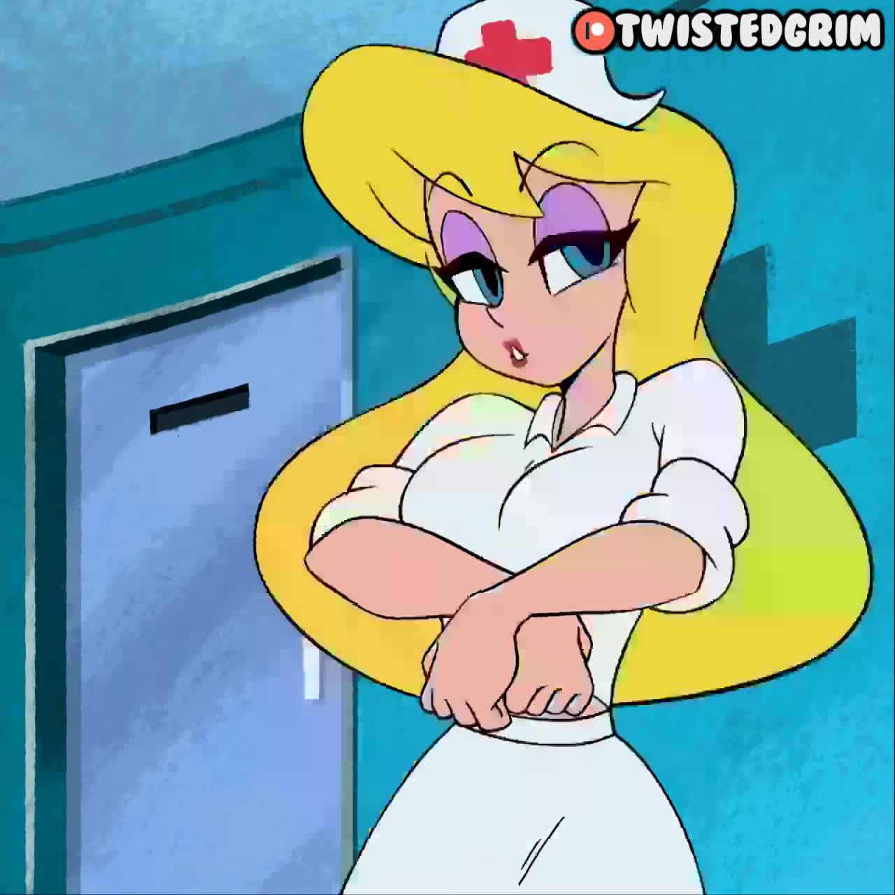 Cartoon Nurse Porn - Animaniacs Hello Nurse Areolae Animated - Lewd.ninja