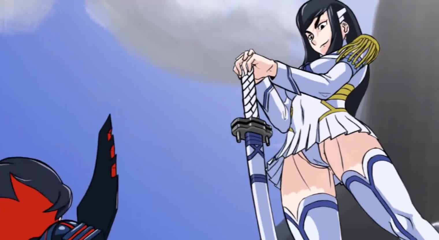 1520px x 832px - Kill La Kill Kiryuuin Satsuki Against Wall Animated - Lewd.ninja