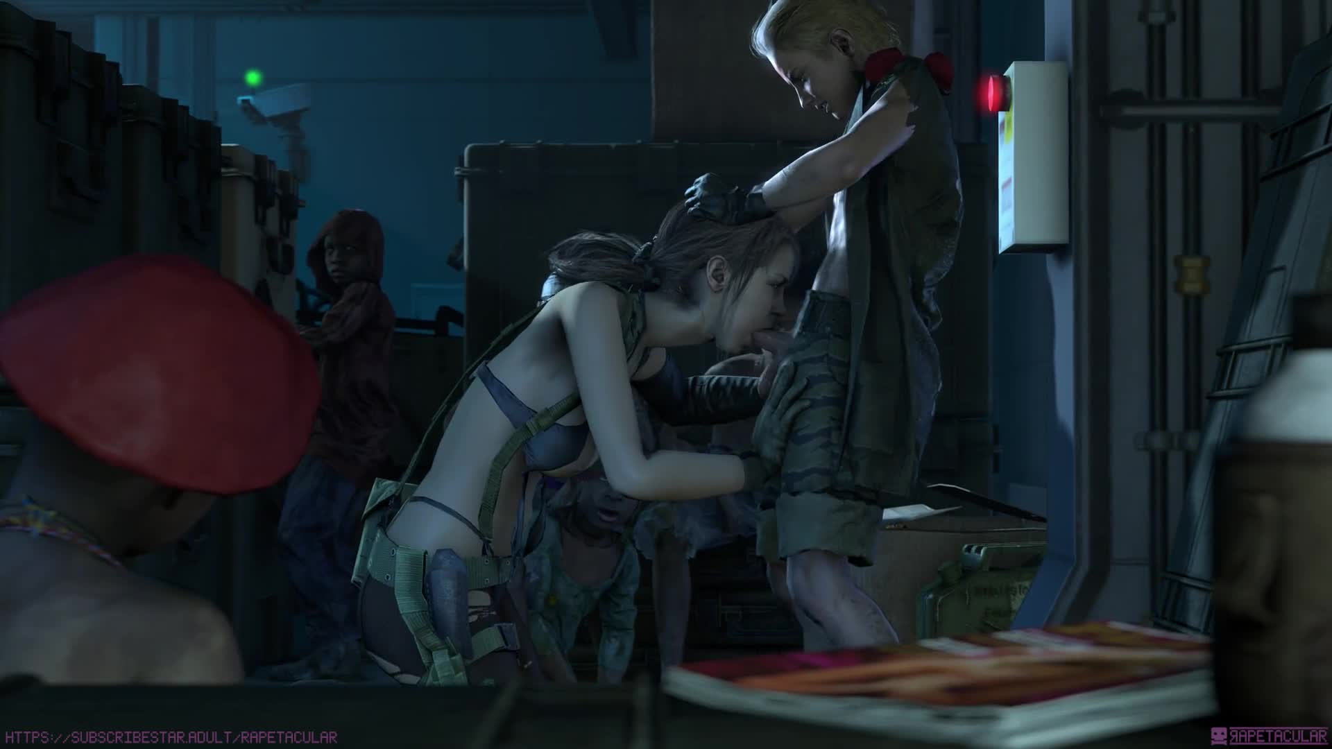 Metal Gear Liquid Snake Blowjob 3d - Lewd.ninja