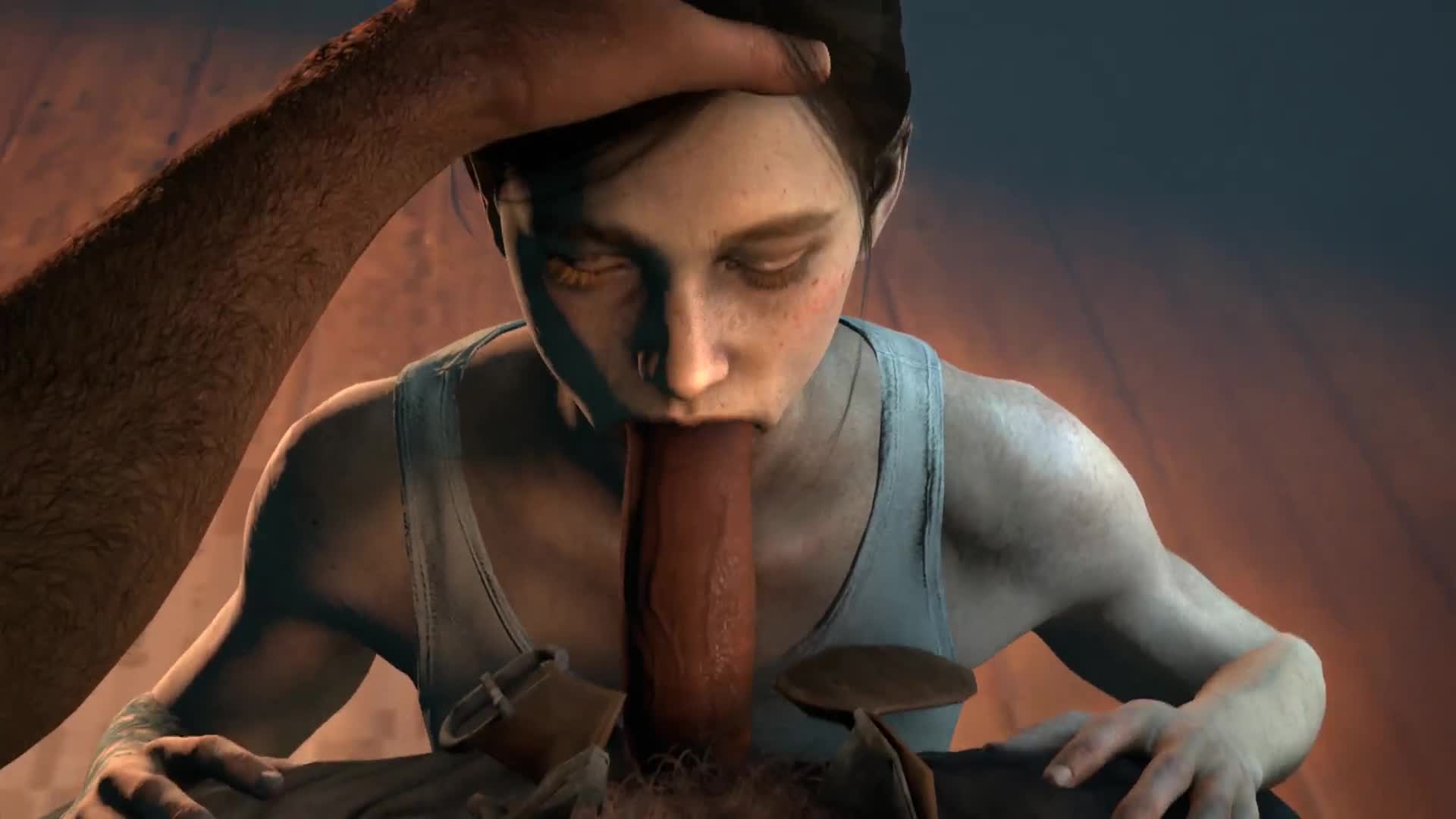 The Last Of Us Blowjob Porn - The Last Of Us 2 Ellie (the Last Of Us) Blowjob Animated - Lewd.ninja