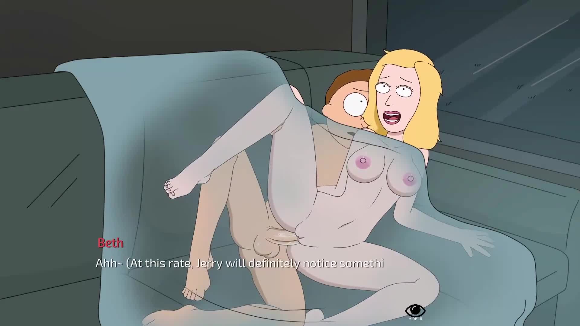 A way back home rick and morty porn game