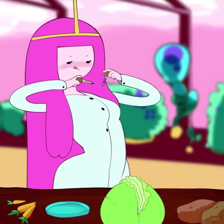 Sexy Princess Bubblegum - Adventure Time Princess Bubblegum Breast Expansion Animated - Lewd.ninja