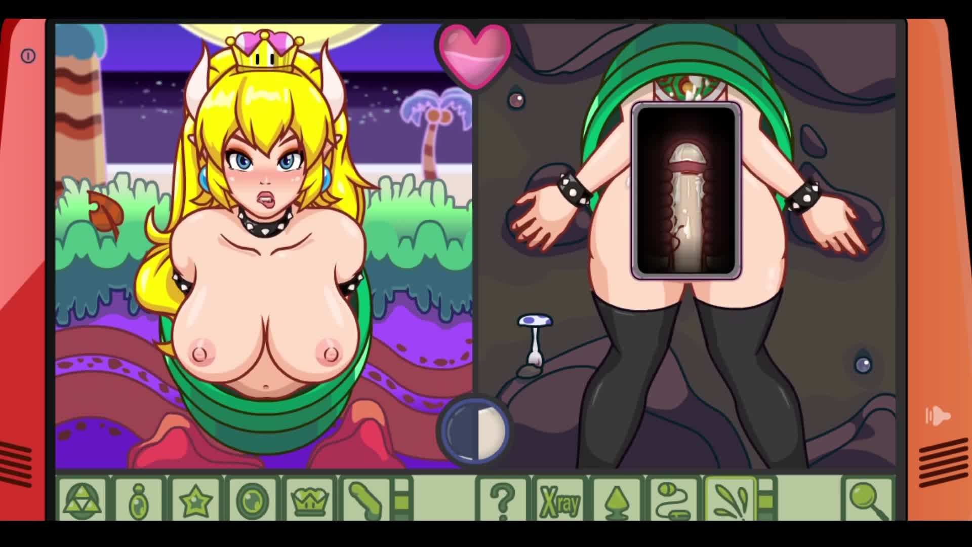Princess pipe trapped porn game