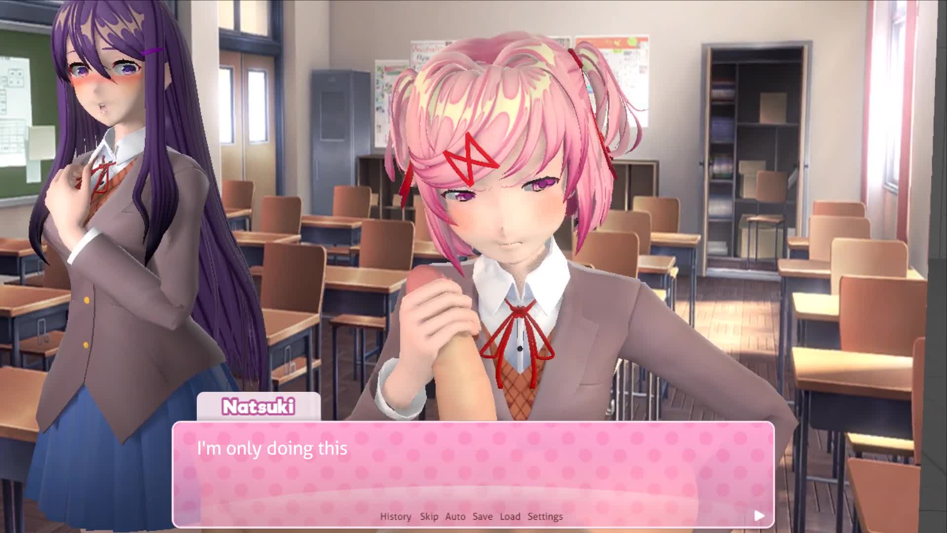 Doki Doki Literature Club Natsuki (doki Doki Literature Club) 1boy 3d - Lewd .ninja