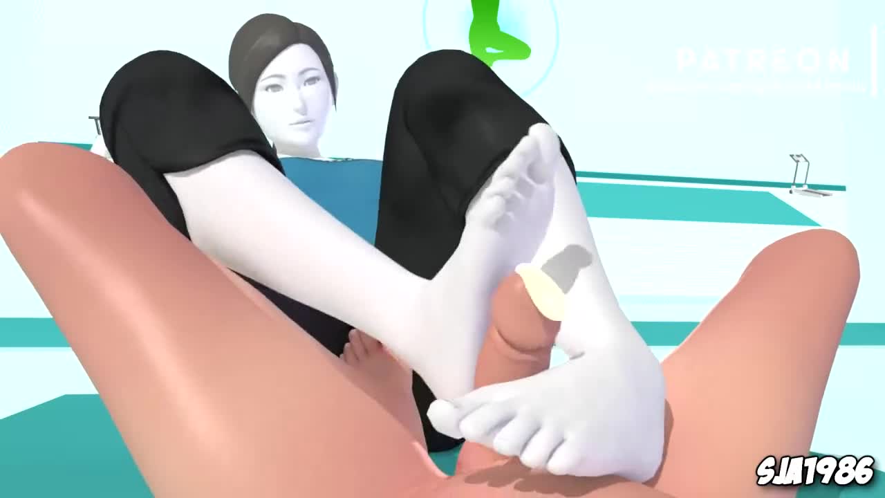 Wii Fit Trainer Animation 3d