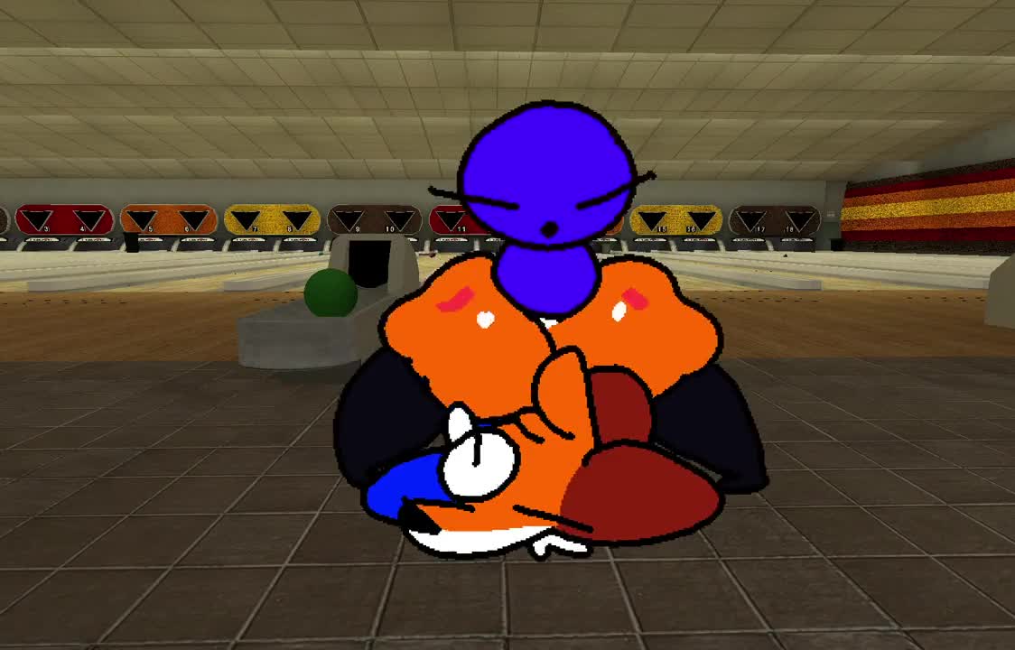 Bowling ball bowling pin porn