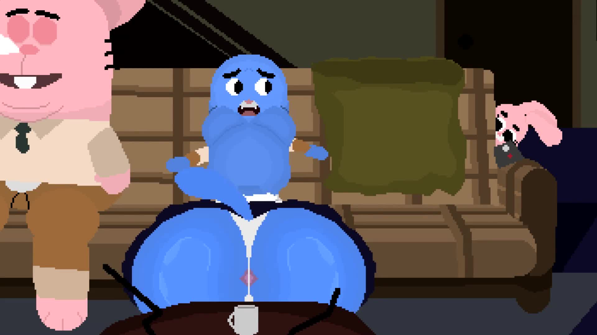 The amazing world of gumball porn game