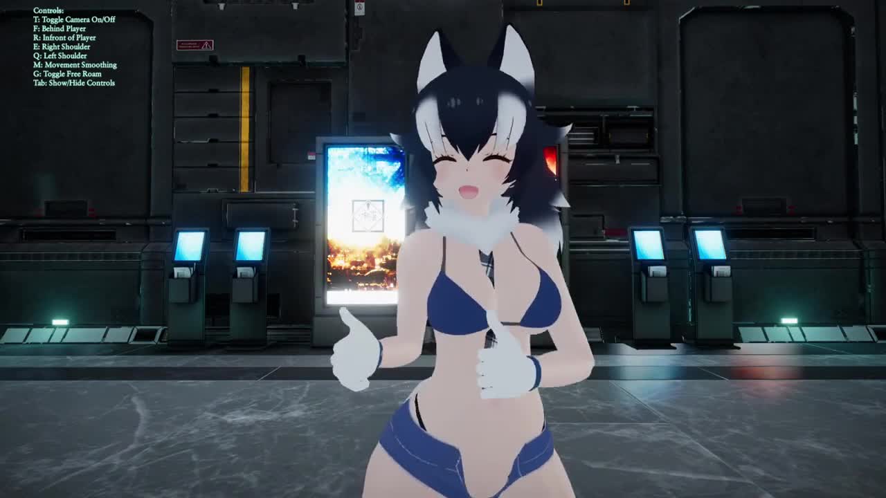 Kemono Friends Grey Wolf (kemono Friends) 1girls Animated - Lewd.ninja