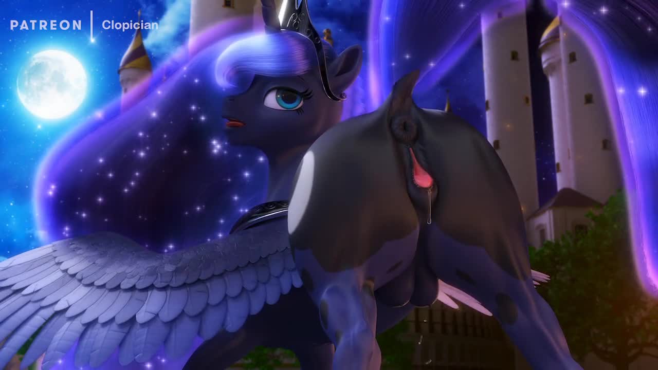 Friendship Is Magic Princess Luna (mlp) Animal Genitalia 16:9 - Lewd.ninja