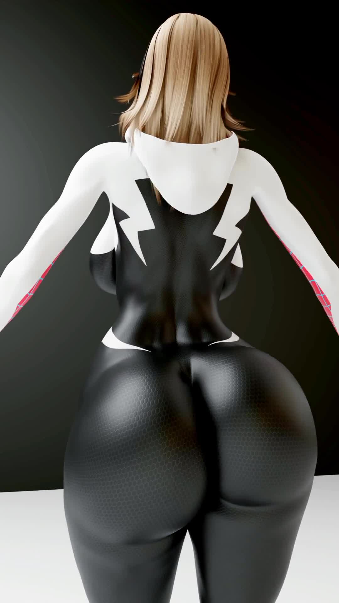 Marvel Gwen Stacy 1girls 3d - Lewd.ninja