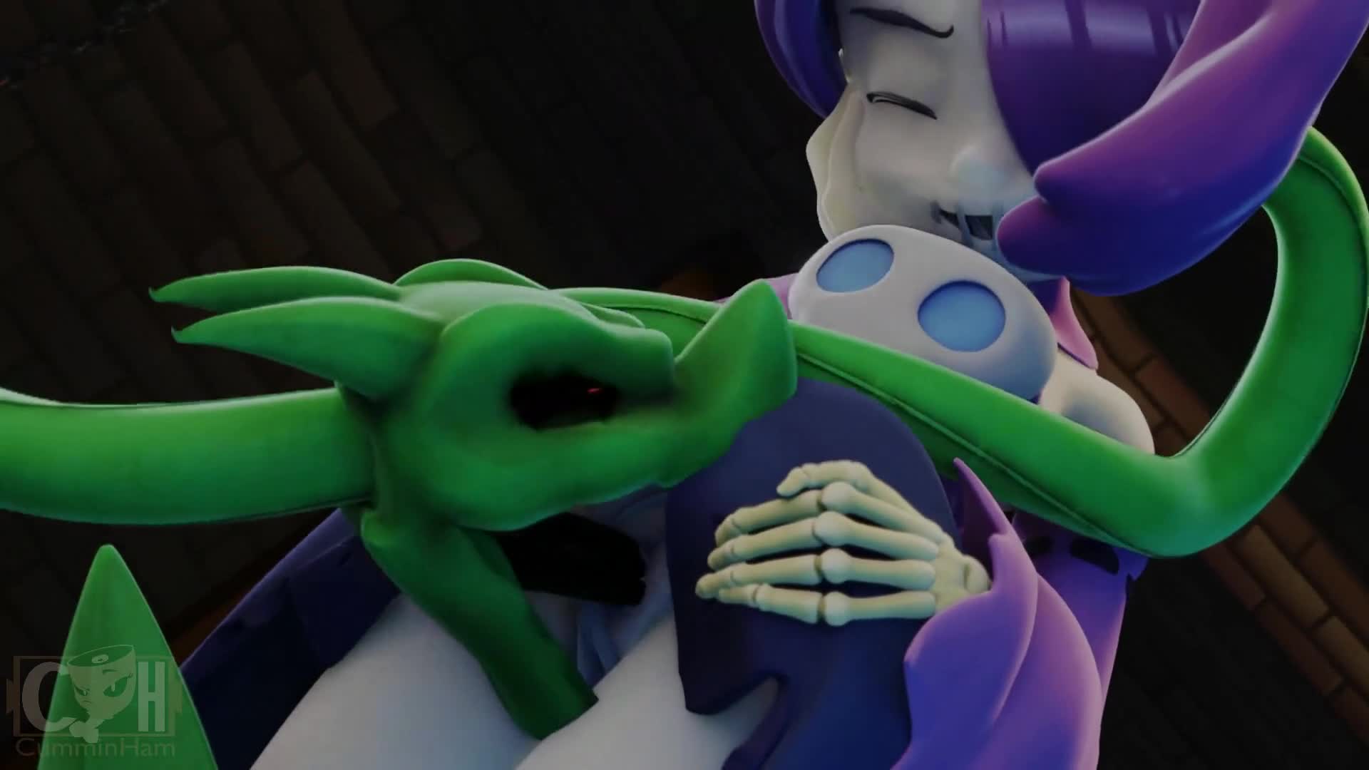 Squigly and her pet leviathan porn