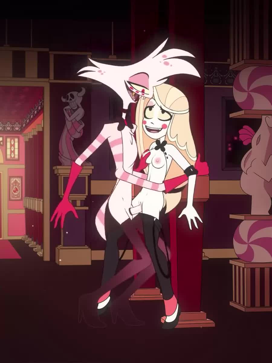 Hazbin Hotel Angel Dust (hazbin Hotel) 1boy 2d Animation - Lewd.ninja