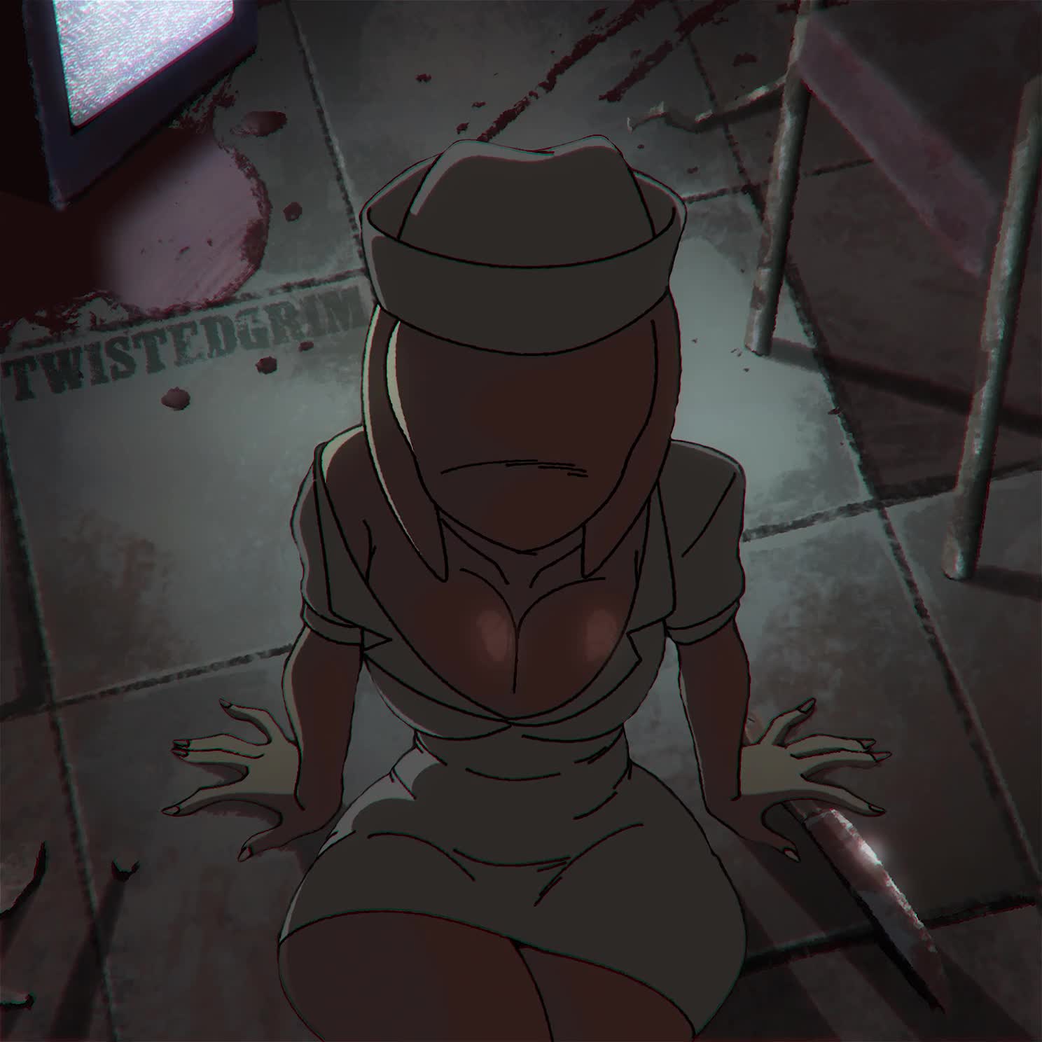 Silent Hill Bubble Head Nurse 1girl Animated - Lewd.ninja