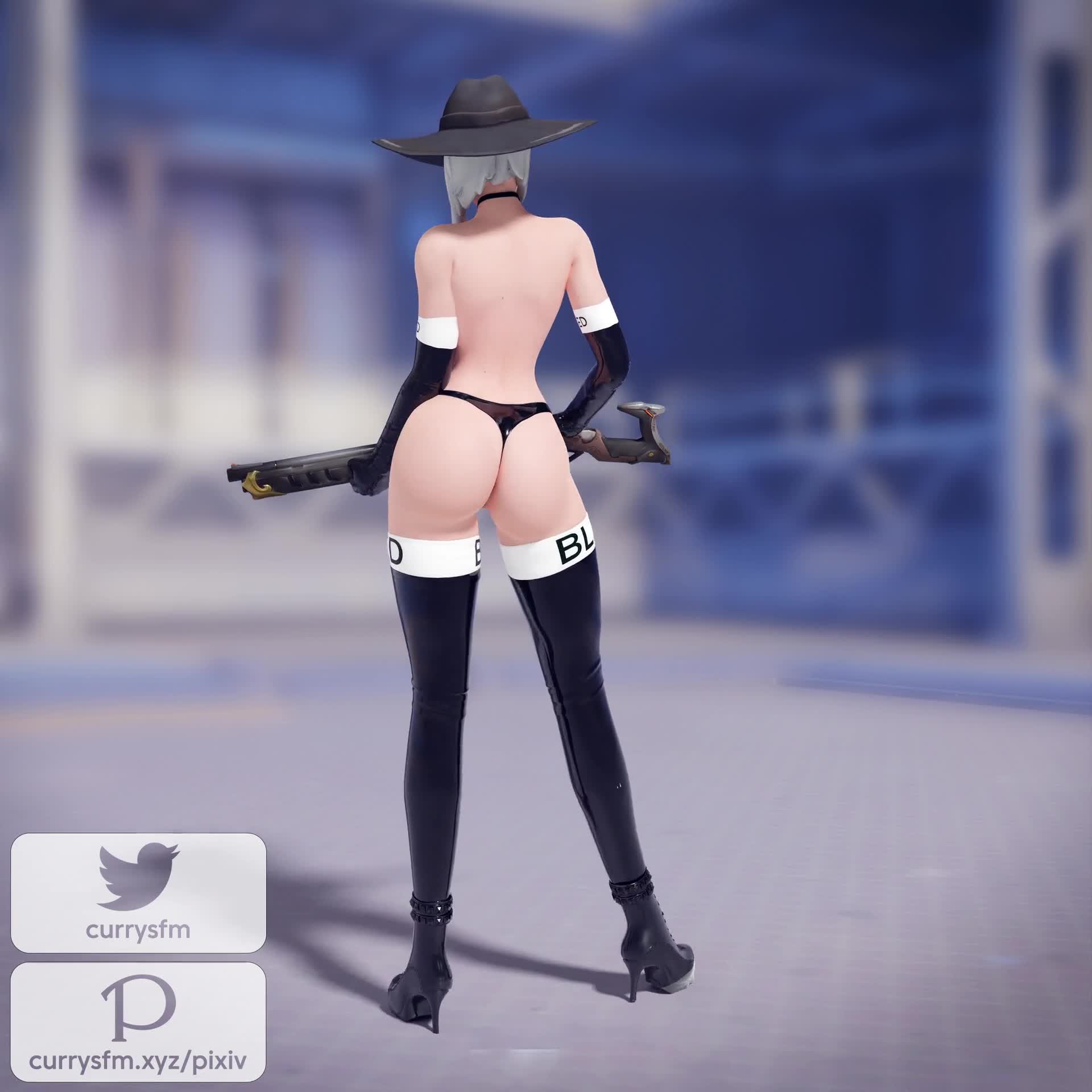 Blacked Ashe (overwatch) 1girls 3d - Lewd.ninja