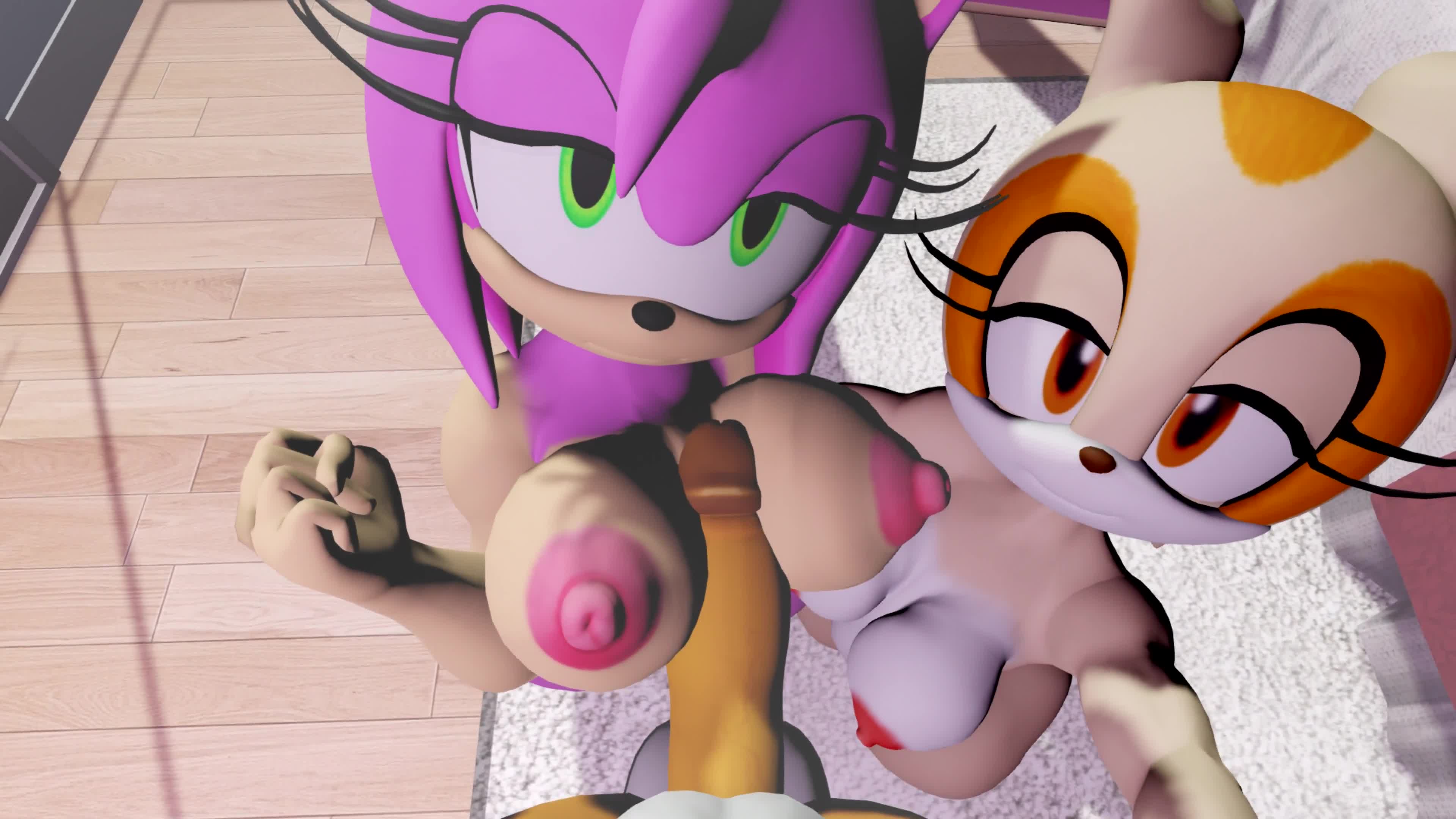 Sonic (series) Amy Rose Big Breasts Tagme - Lewd.ninja