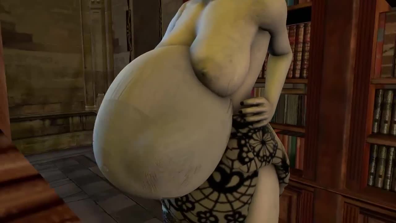 Resident Evil Alcina Dimitrescu Big Belly Tagme - Lewd.ninja