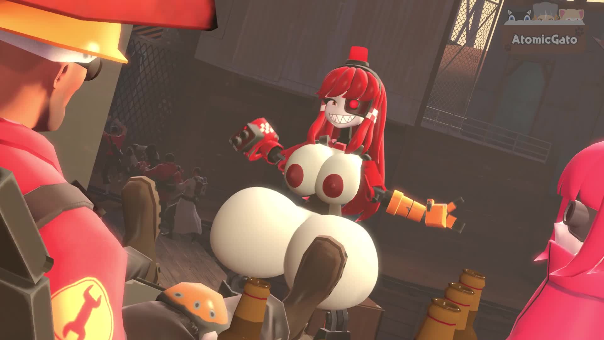 Team Fortress 2 Engineer (team Fortress 2) Big Ass 3d - Lewd.ninja