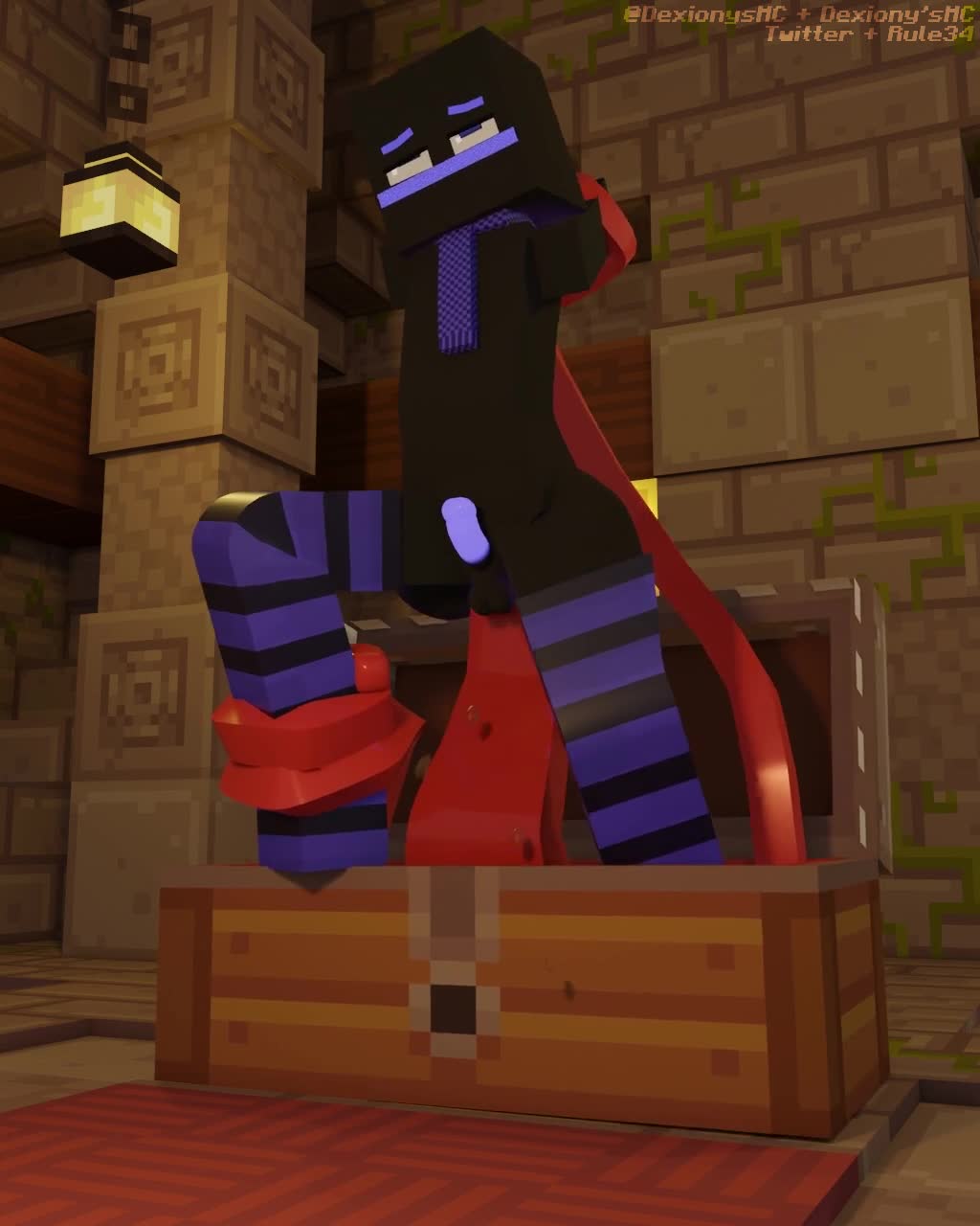 Minecraft Enderman Blush Animated - Lewd.ninja