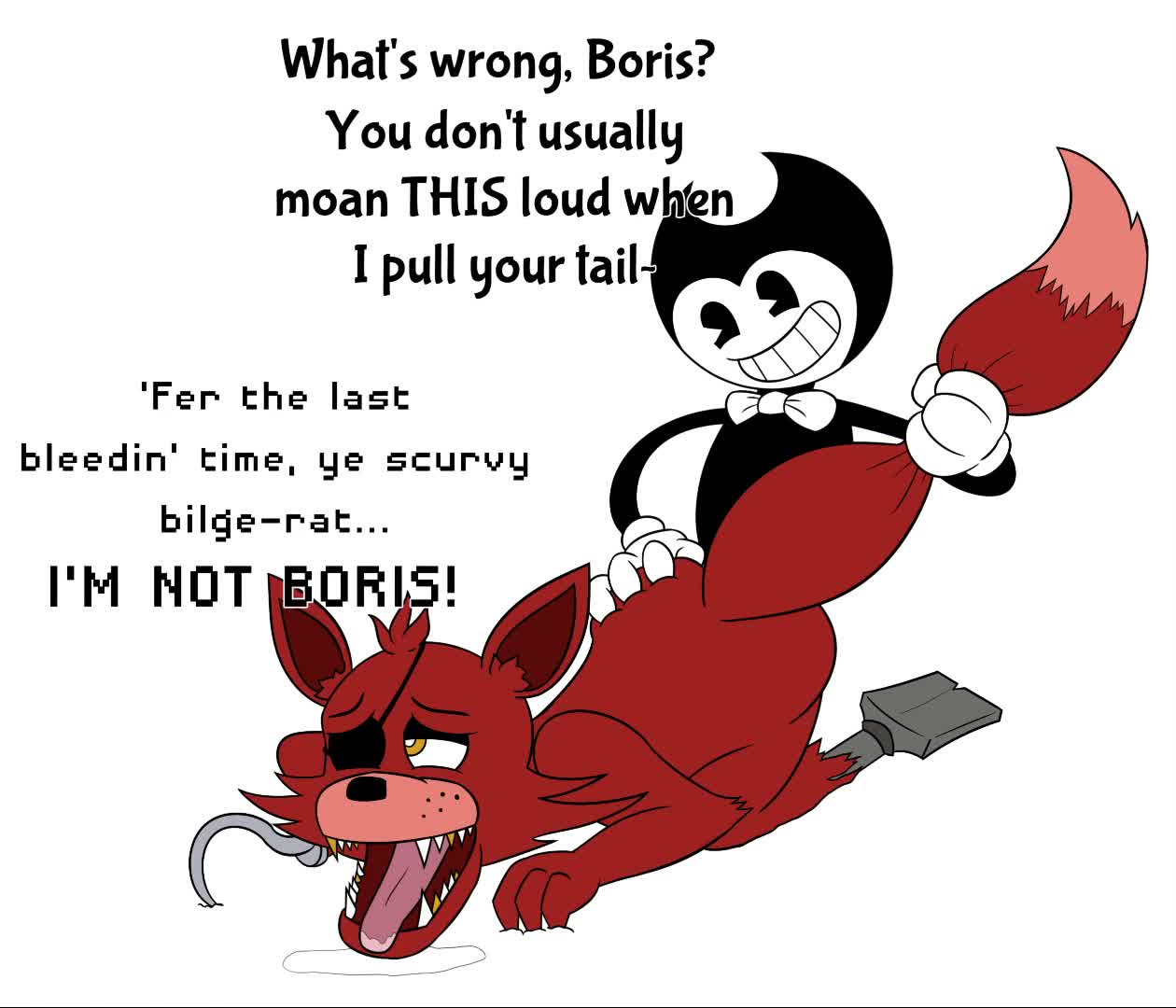 Bendy and the ink machine gay porn