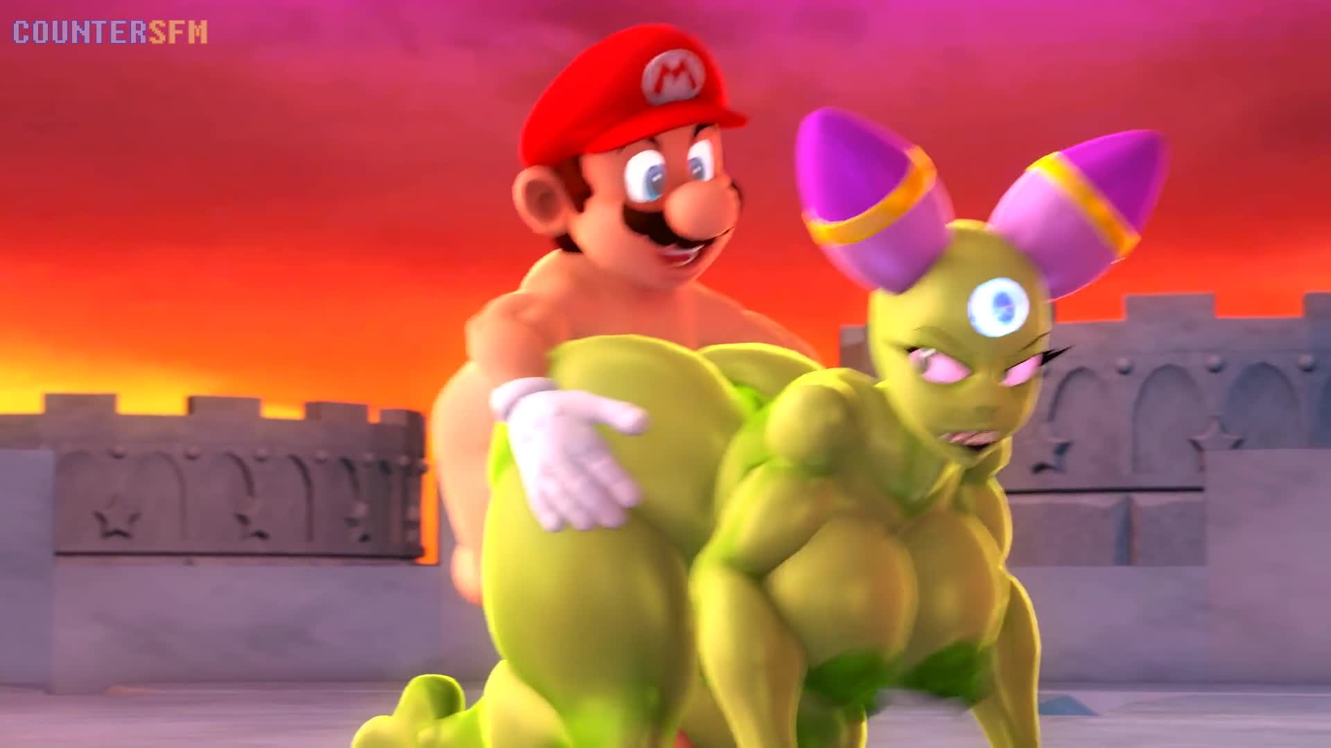 Mario and luigi and toad and yoshi