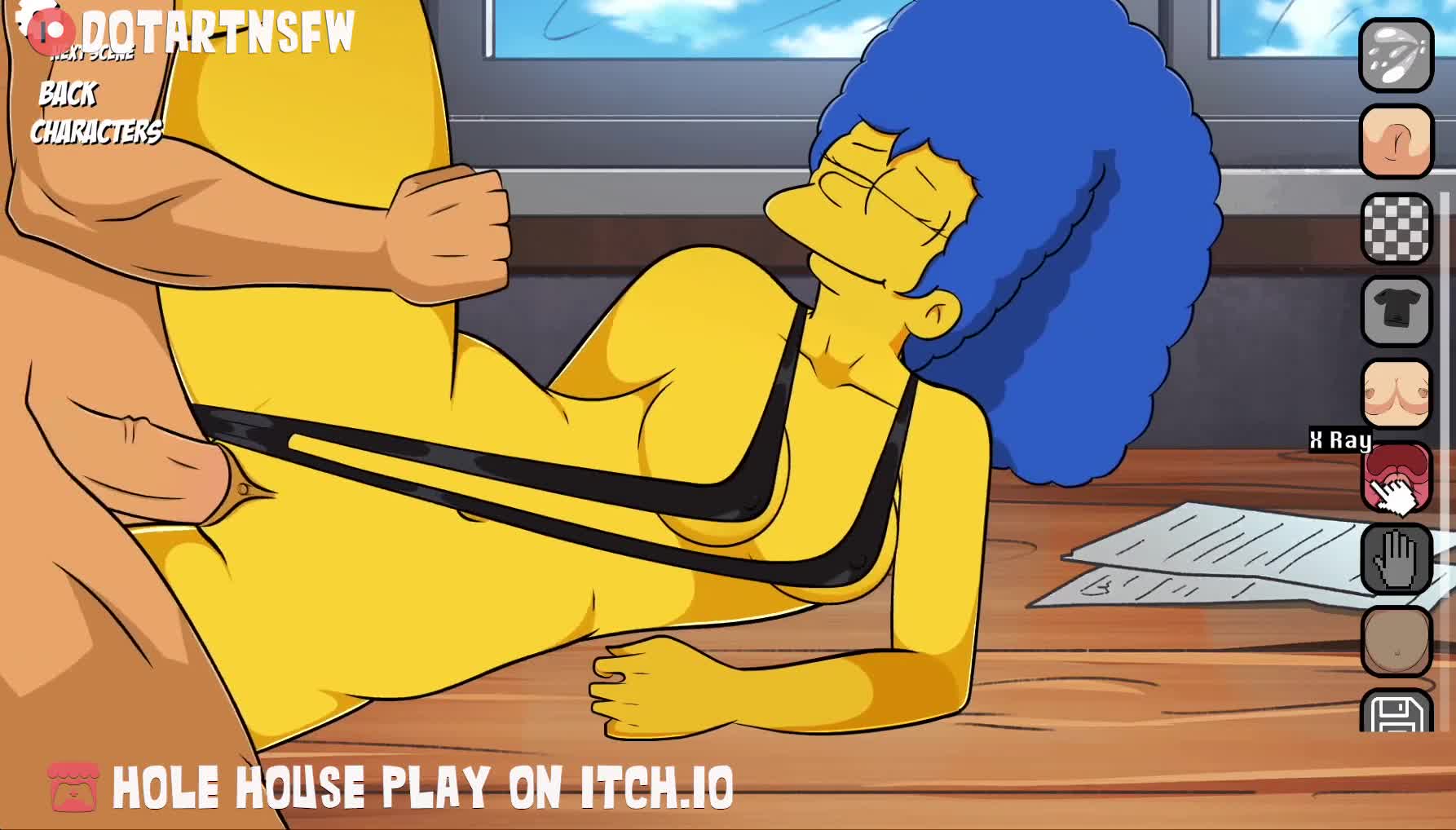 The simpsons maggie porn