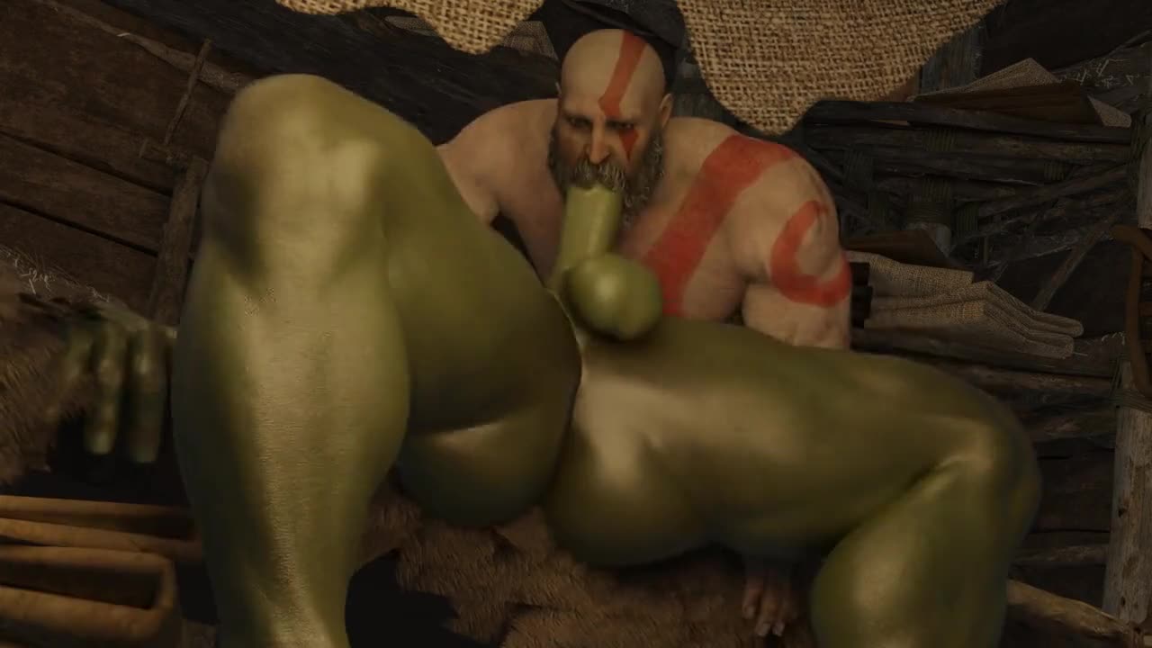 God Of War Kratos 2boys Animated - Lewd.ninja