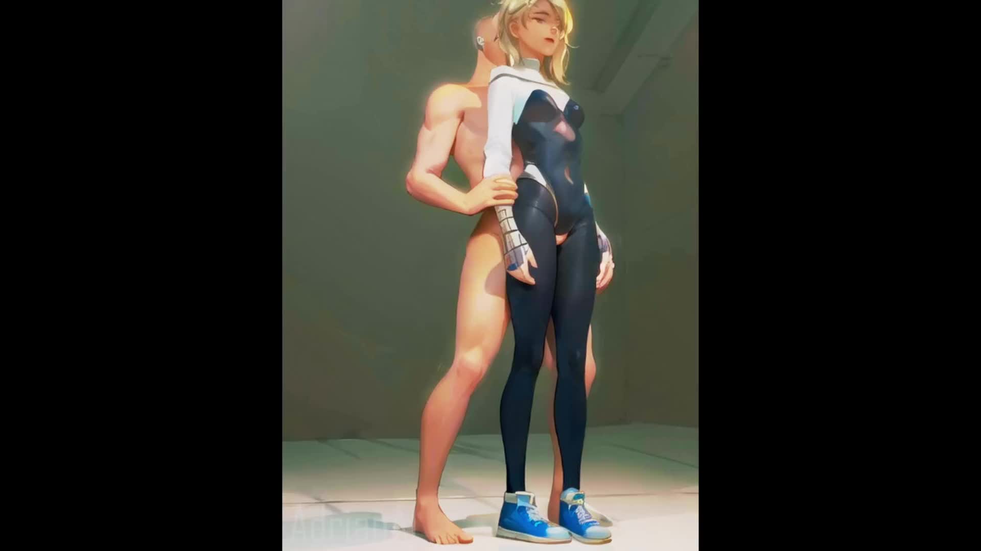 Spider-man (series) Gwen Stacy Blonde Hair Ai Generated - Lewd.ninja