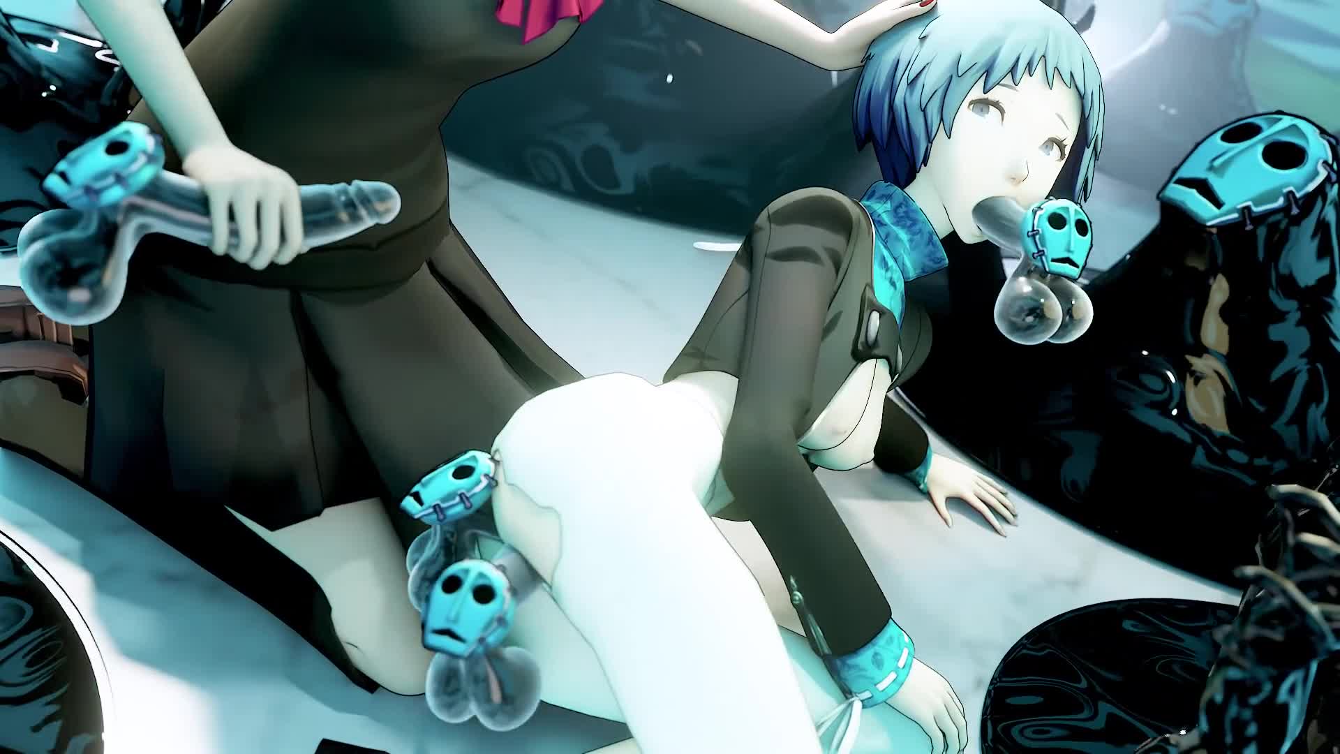 Atlus Fuuka Yamagishi 2girls 1080p - Lewd.ninja