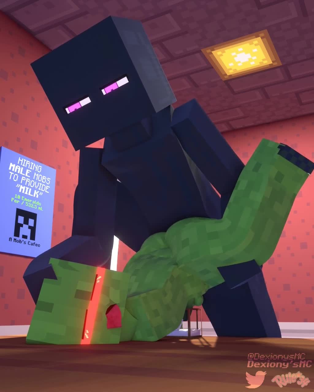 Minecraft Creeper Ahe Gao Animated - Lewd.ninja