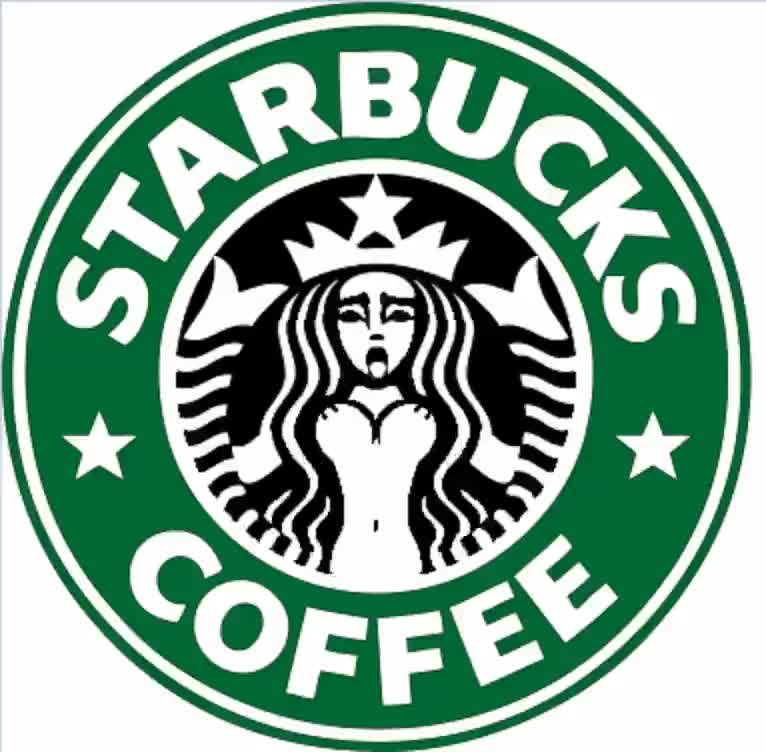 Starbucks Starbucks Siren Bouncing Breasts Animated Lewd Ninja