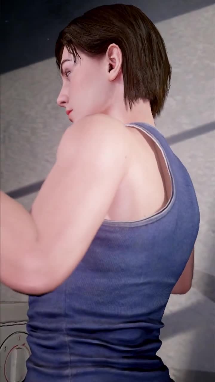 Resident Evil Jill Valentine 1girls Animated Lewd ninja 