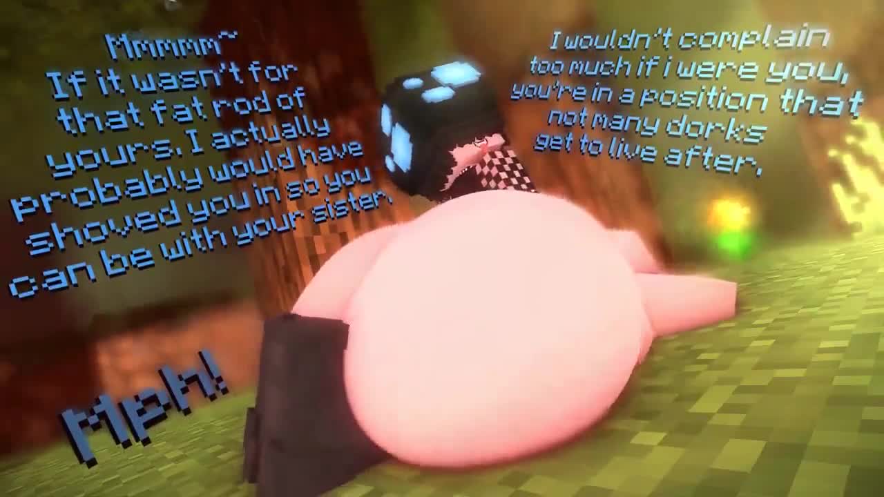 Minecraft facesitting