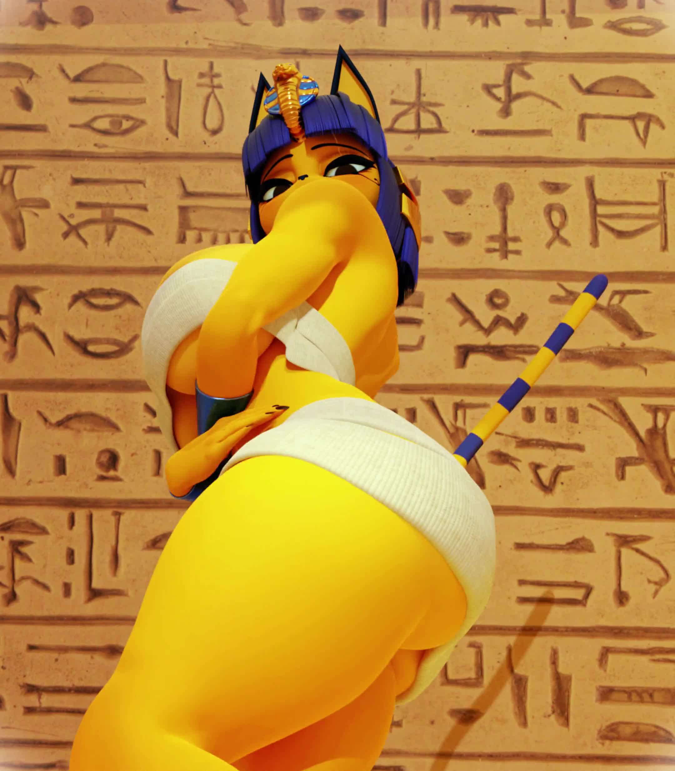 Animal Crossing Ankha Ankha Zone 3d - Lewd.ninja