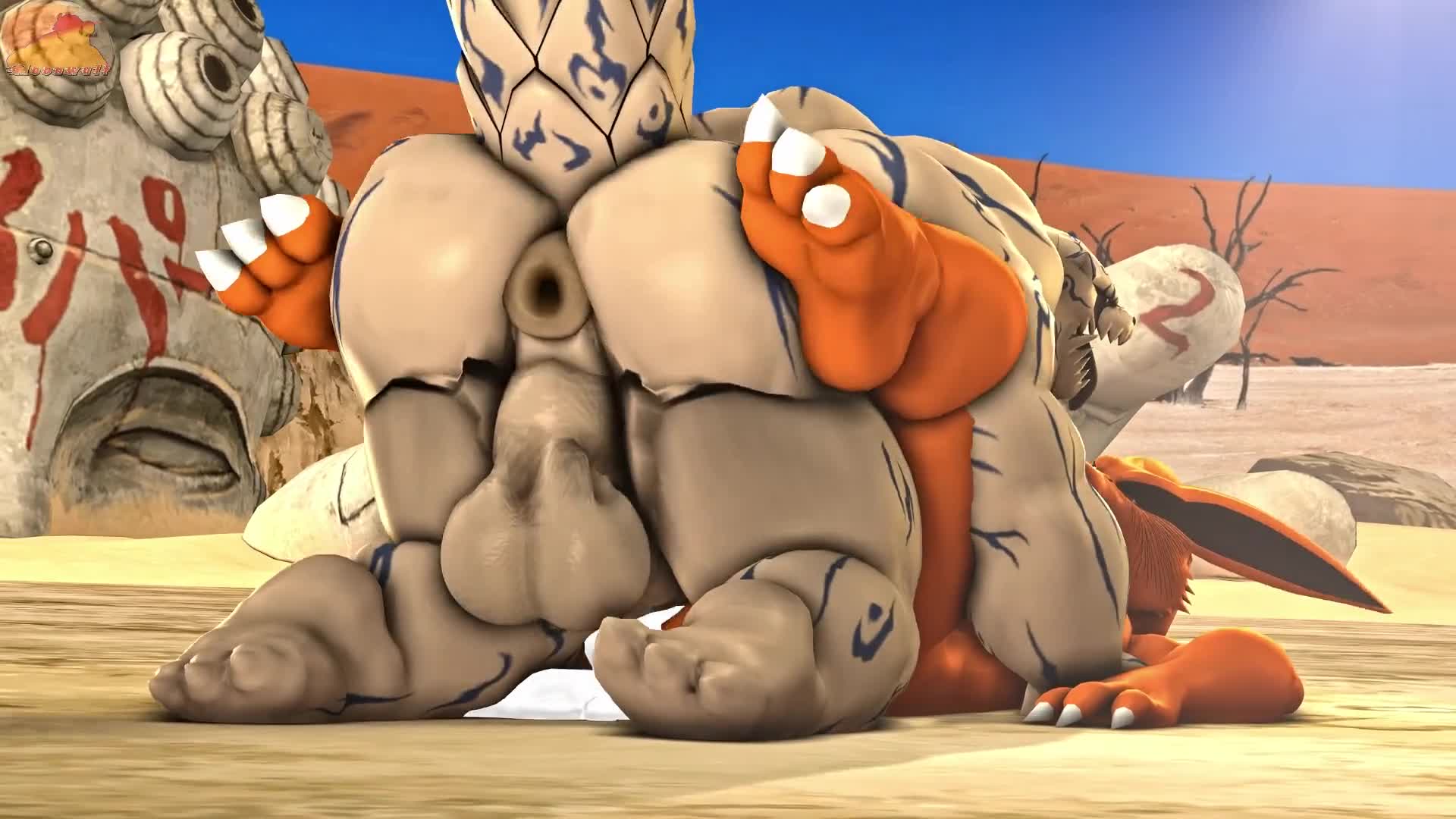 3d dogsex анимацыя Naruto (series) Kurama 3 Toes Animated - Lewd.ninja