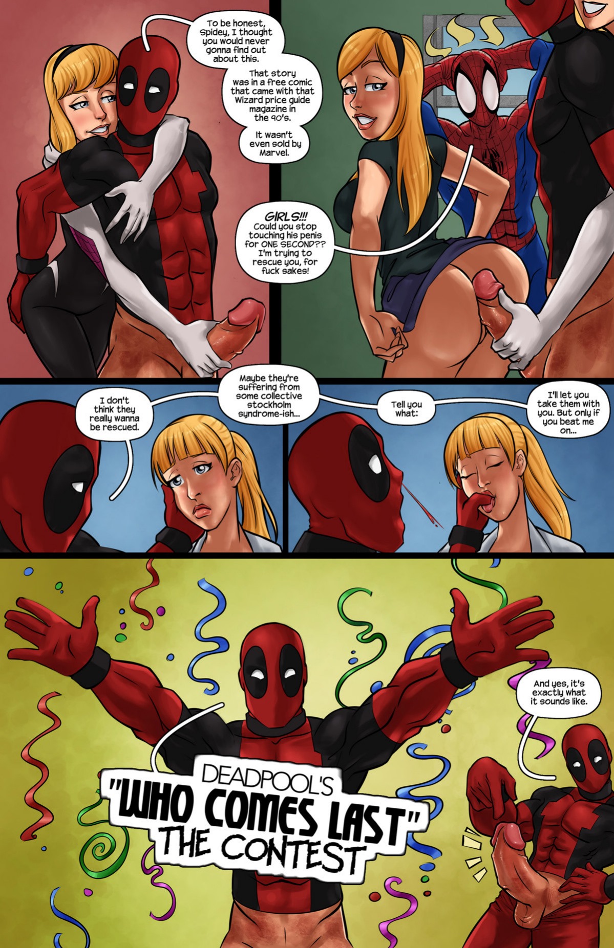 Deadpool Anime Porn - Gwen Stacies are the sole property of Deadpool â€“ Tracy Scops - Lewd.ninja