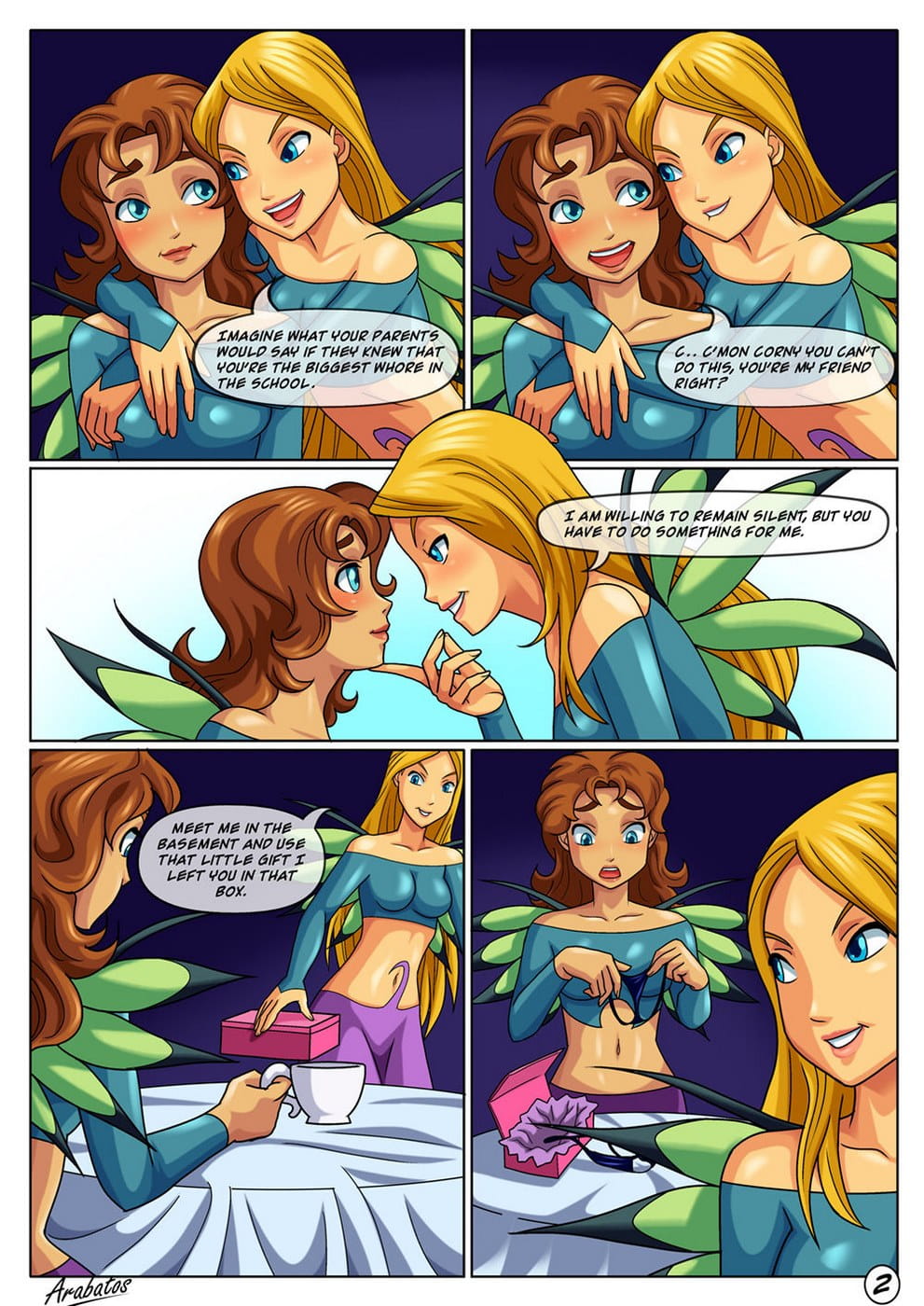 Friends With Benefits (W.I.T.C.H.) - Lewd.ninja