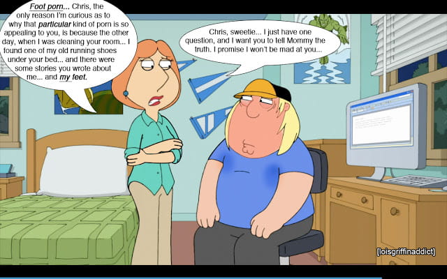 Family Guy Lesbian Porn Gif - Lois Indulges a Family Foot Fetish - Lewd.ninja