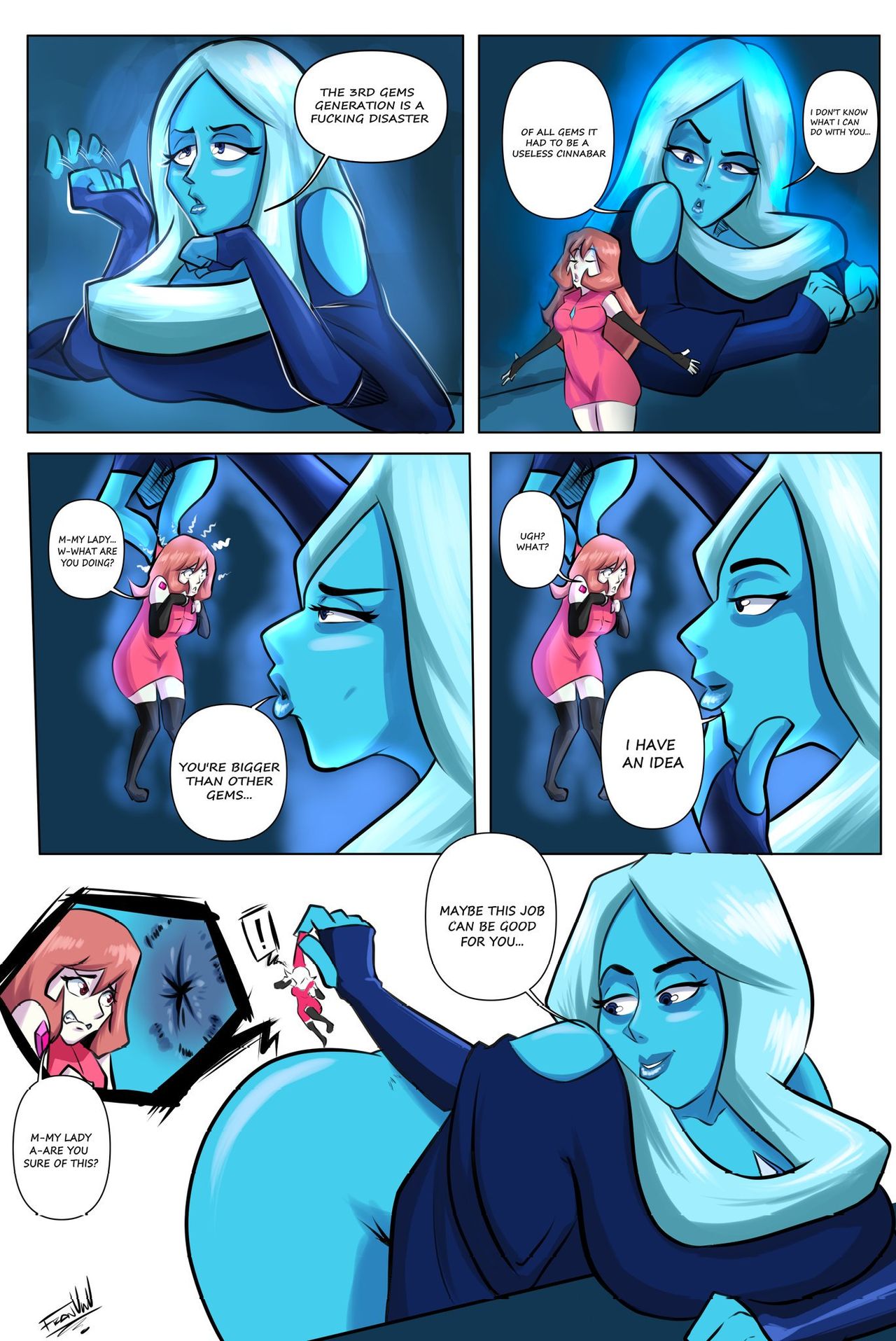 New Diamond Assistant – Steven Universe by Fran-Arts uwu - Lewd.ninja