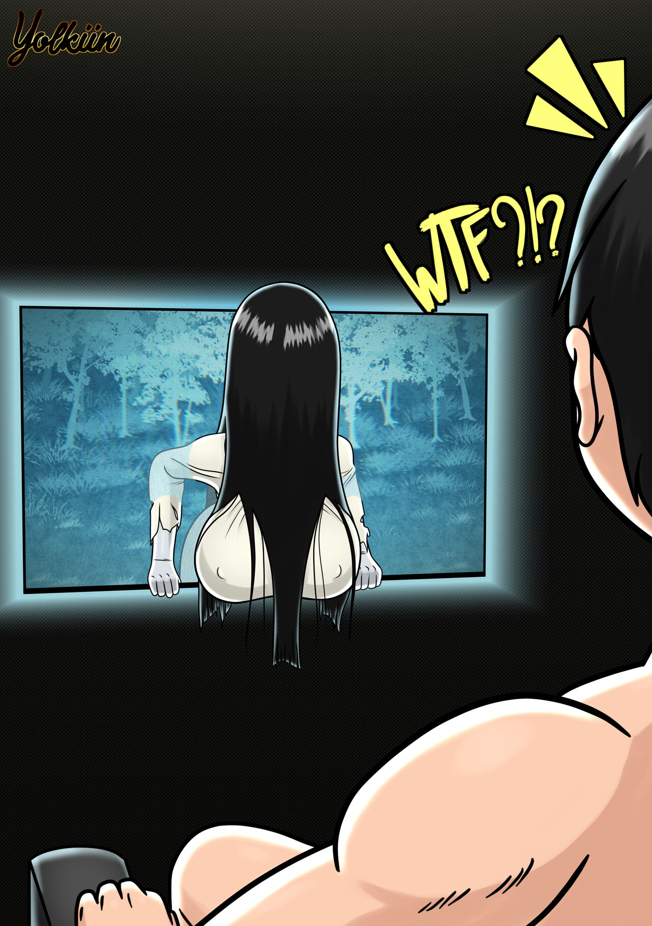 Sadako, Horny Ghost [Yolkiin] - Lewd.ninja