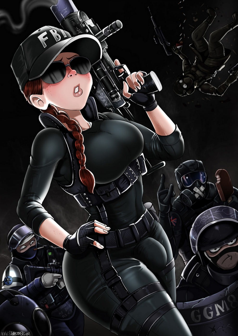 Shadman- Rainbow Six Seige - Lewd.ninja