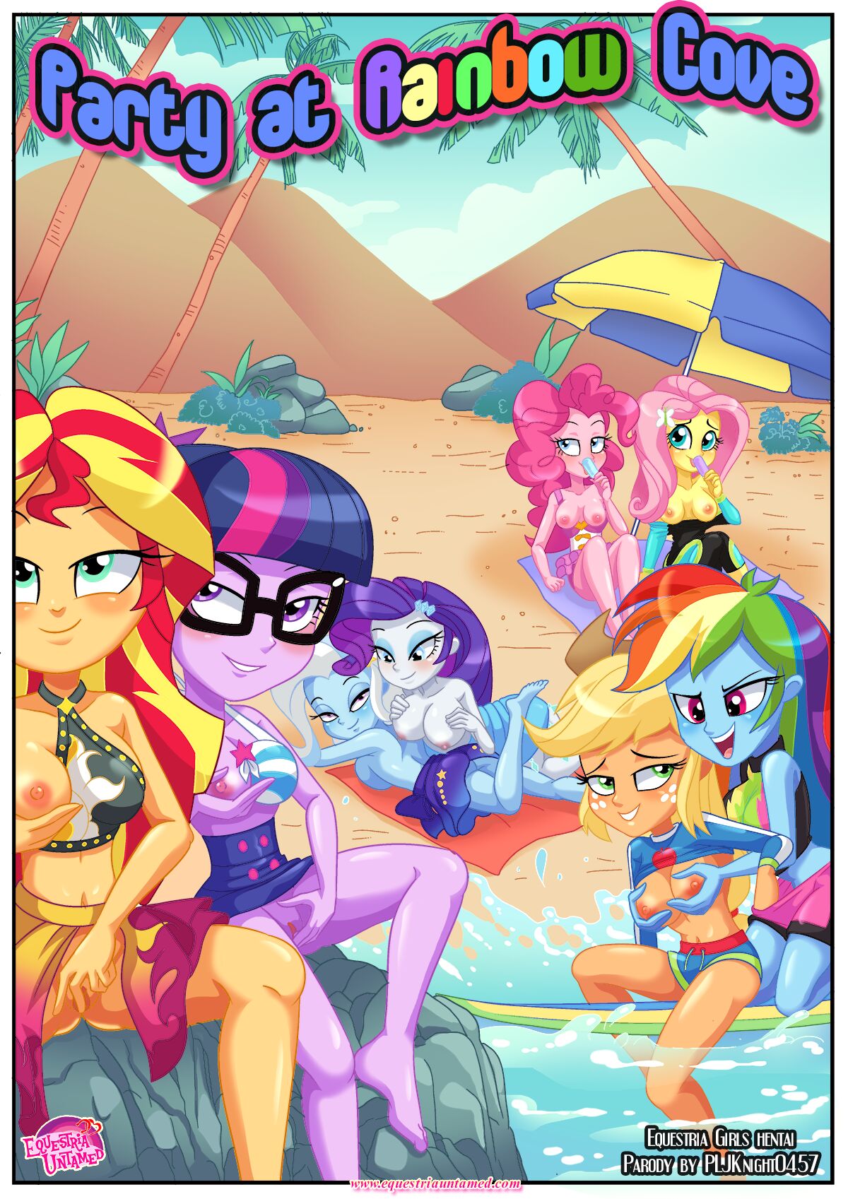 Palcomix- Party At Rainbow Cove [My Little Pony] - Lewd.ninja